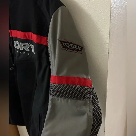 Victory Motorcycle Jacket, Women’s Medium - Picture 3 of 8